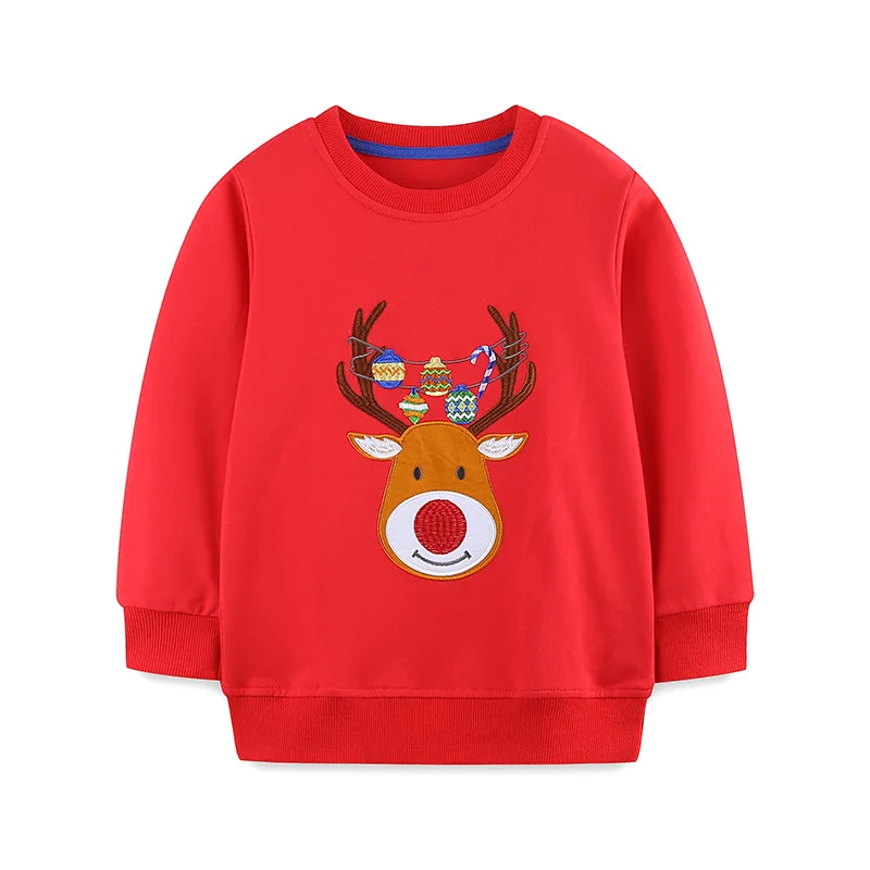 Embroidery Xmas Designs - Moletons de Natal para Crianças Meninos