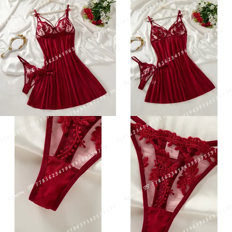 Embroidery Designer - Camisola Feminina Vermelho Vinho Estilo Camponês