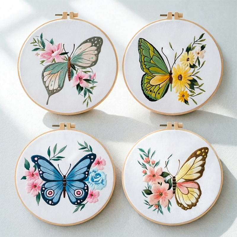 Embroidery Diy - 1 unidade de kit de bordado