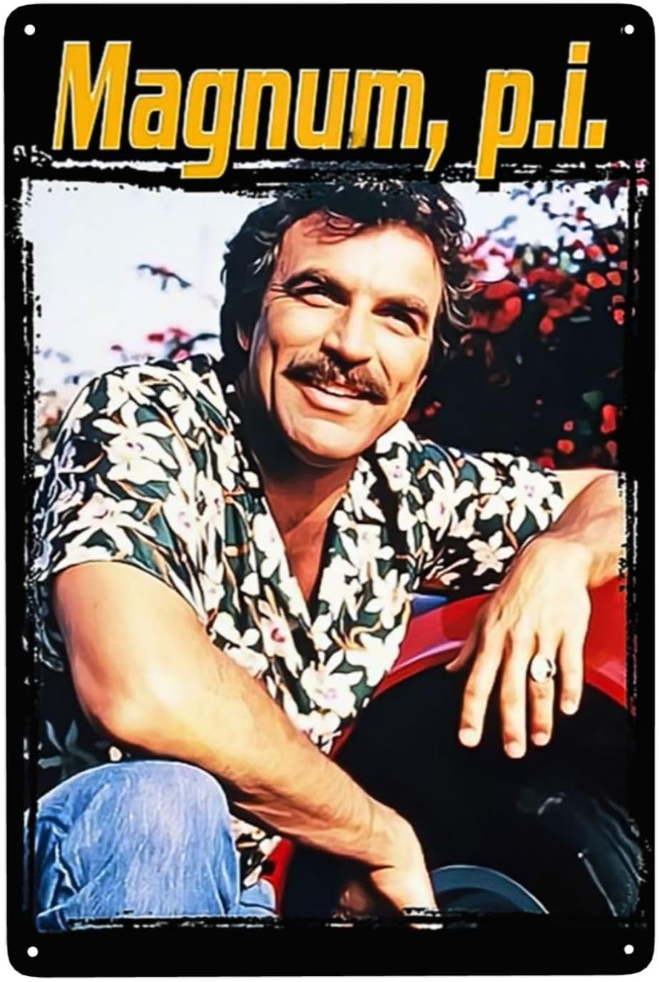 Embroidery Water - CASOWAT Tom Actor Selleck Placa de