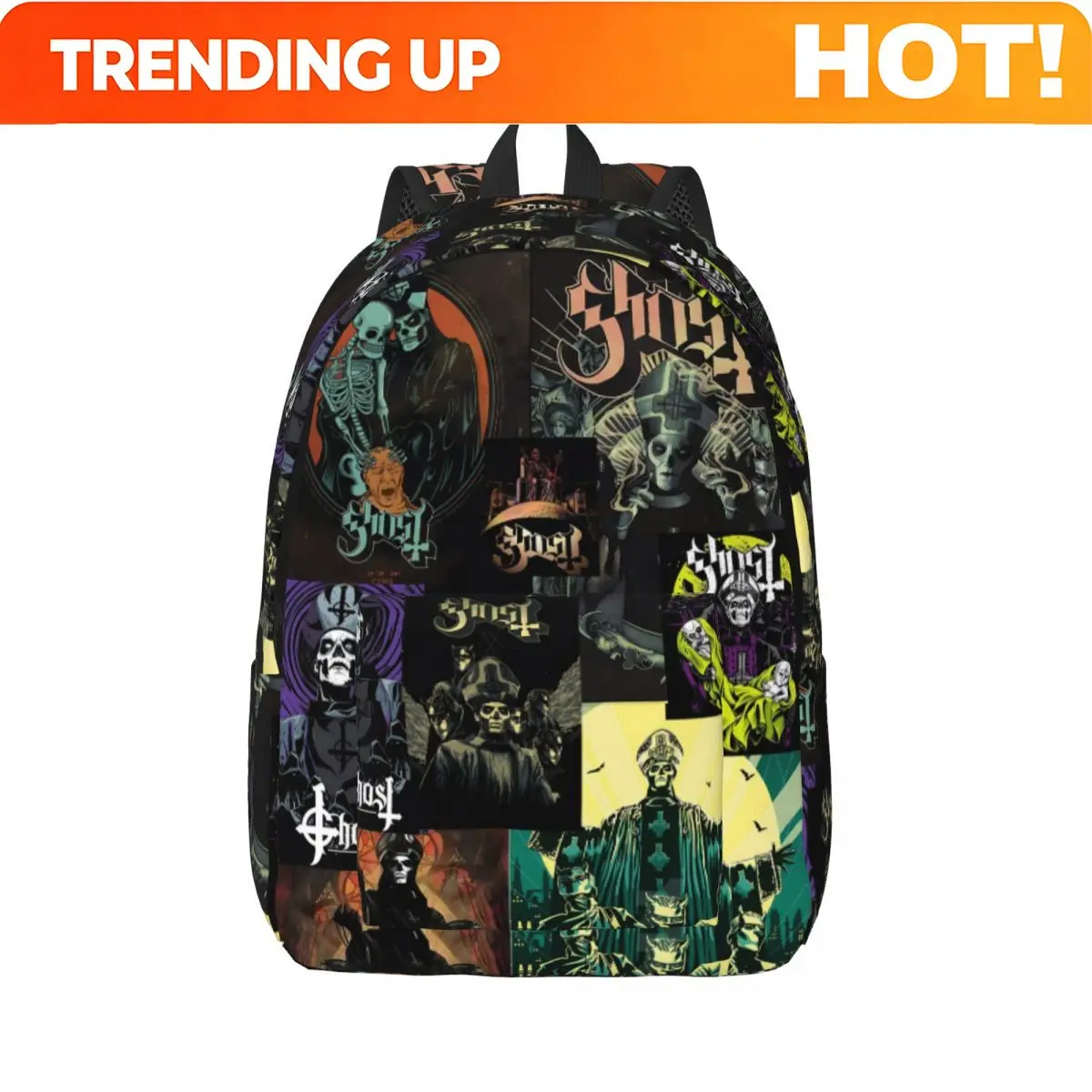 Embroidery Xmas Designs - Mochila Personalizada Ghost Band com Impressão