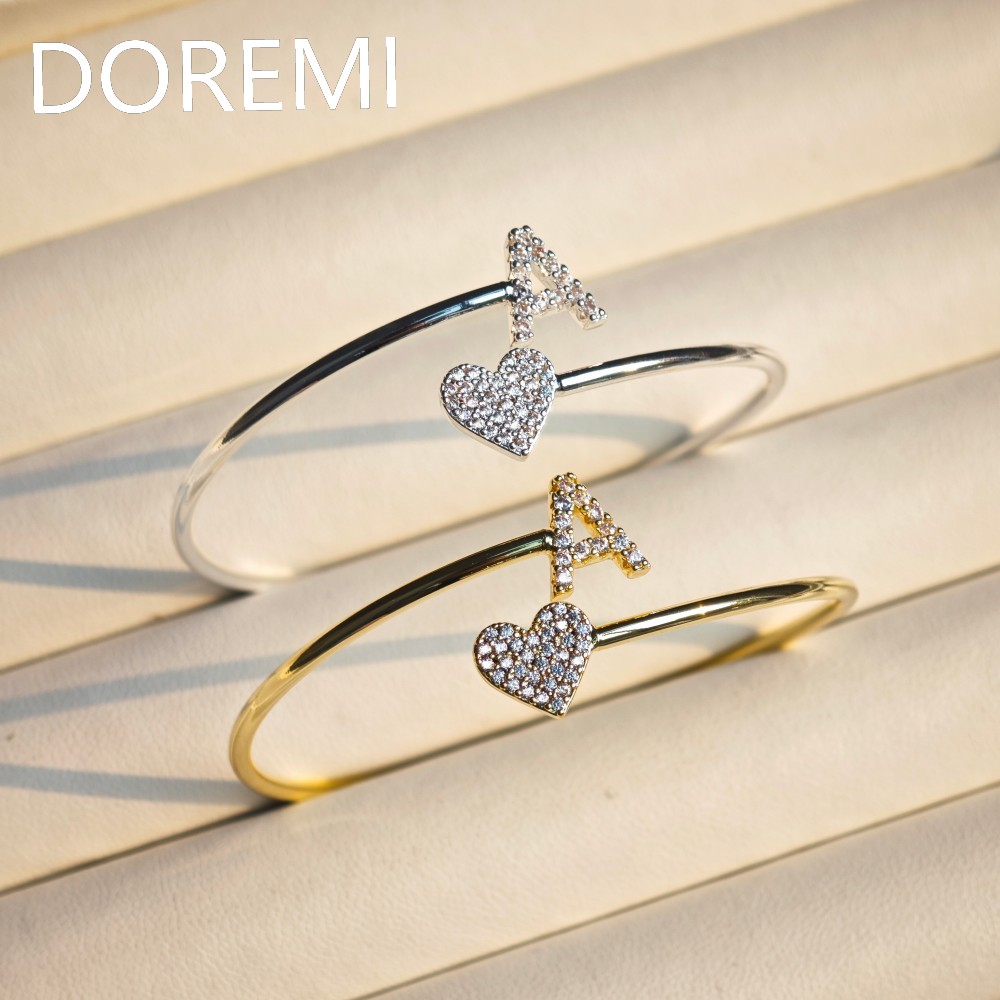 Embroidery Charm - Doremi 9mm carta inicial personalizado escalonado