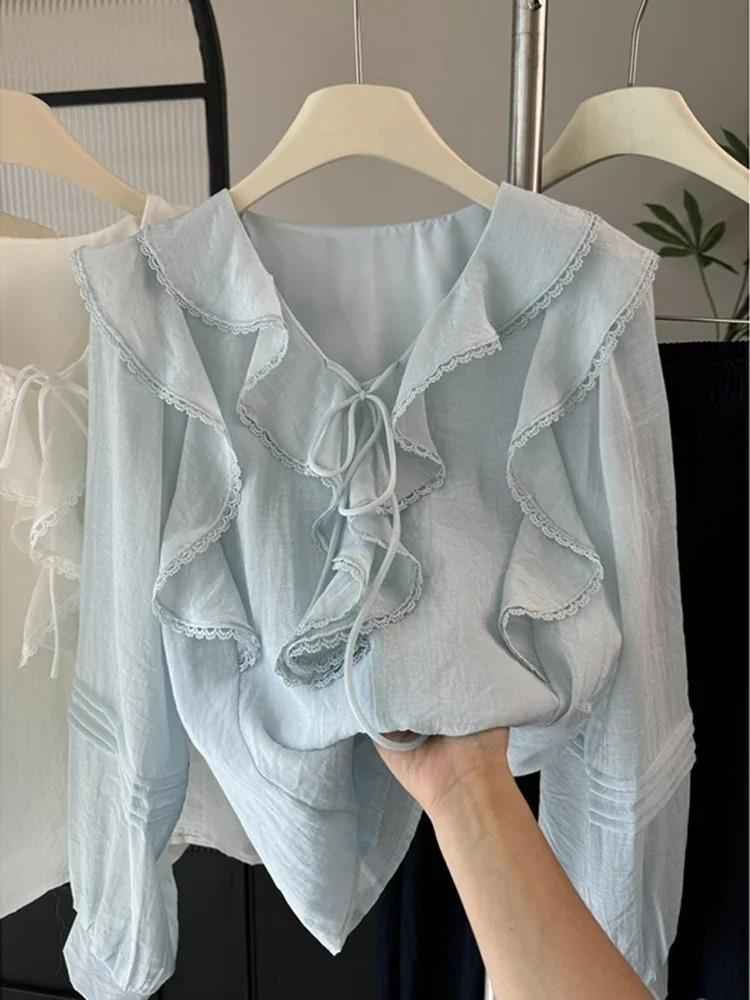Embroidery Designer - Blusa Feminina Chique de Manga Longa