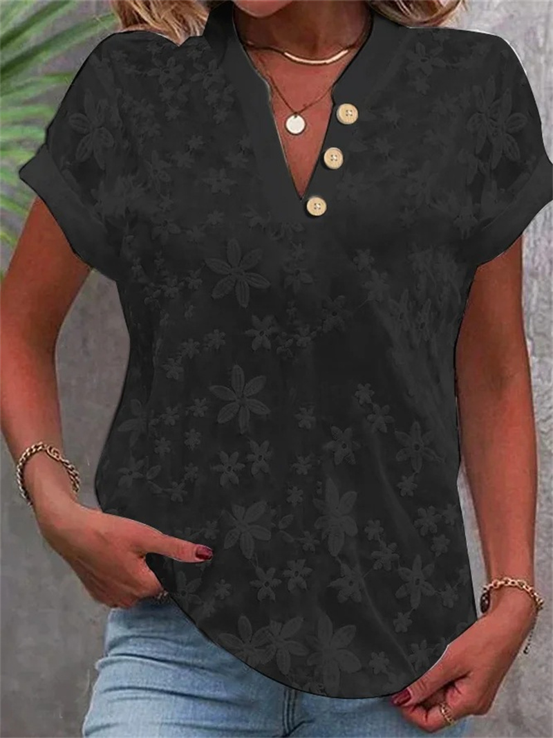 Verão feminino branco floral b - Embroidery Uniform avaliação e preço