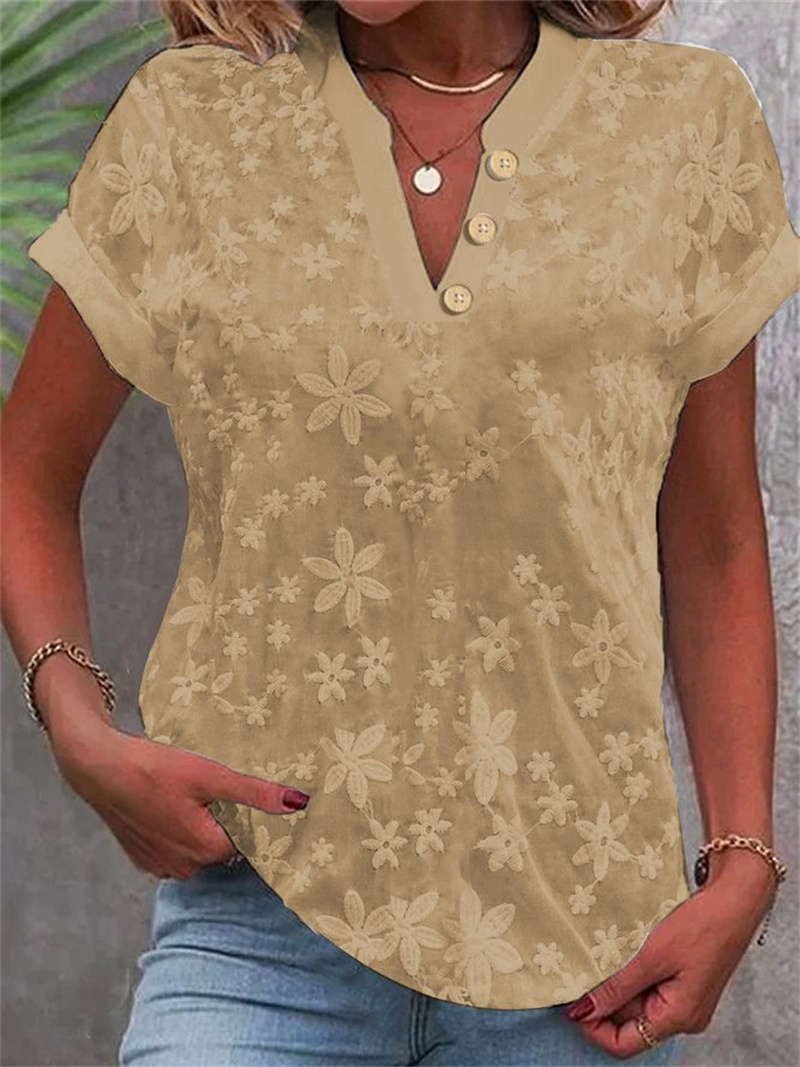 Verão feminino branco floral b - Embroidery Uniform avaliação e preço