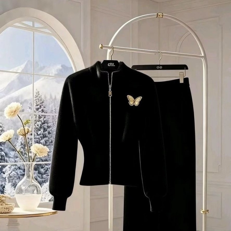 Novo luxo high end lã de malha - Embroidery Uniform avaliação e preço