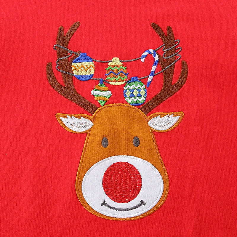 Moletons de Natal para Criança - Embroidery Xmas Designs avaliação e preço