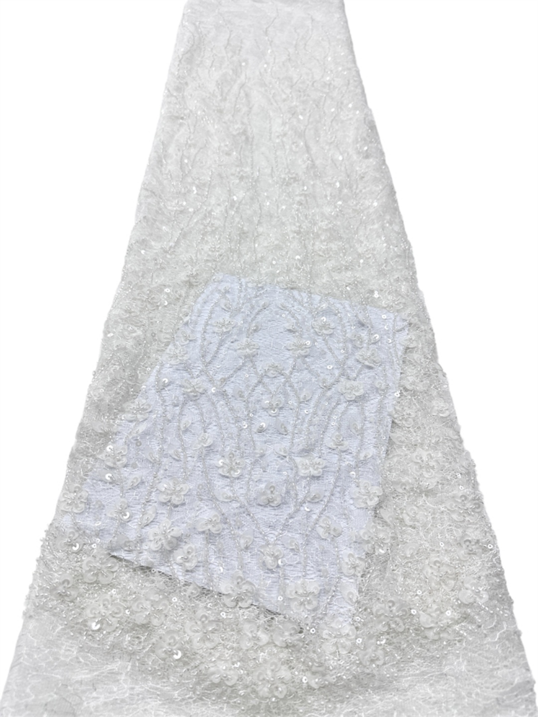 Tecido de Renda Tule com Lante - Embroidery Net Dress avaliação e preço