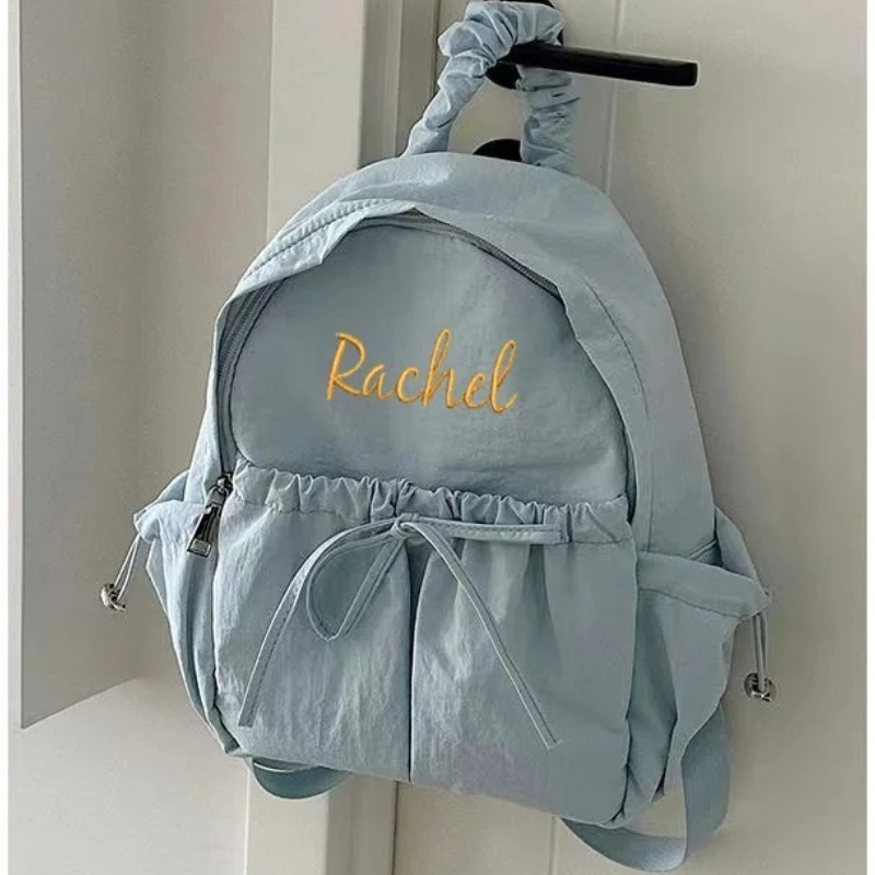 Mochila com cordão nome person - Embroidery Name Designs avaliação e preço