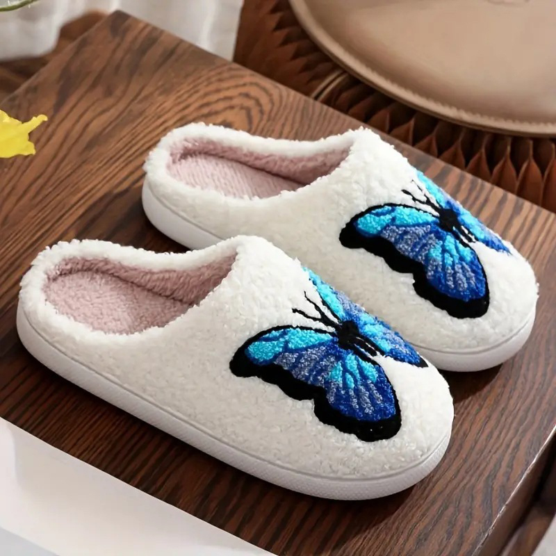 Chinelos de Algodão Fluffy Uni - Embroidery Designer avaliação e preço