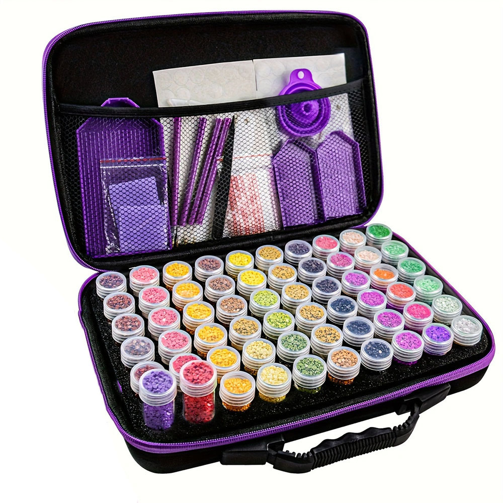 Bolsa Portátil para Armazename - Embroidery Beads avaliação e preço