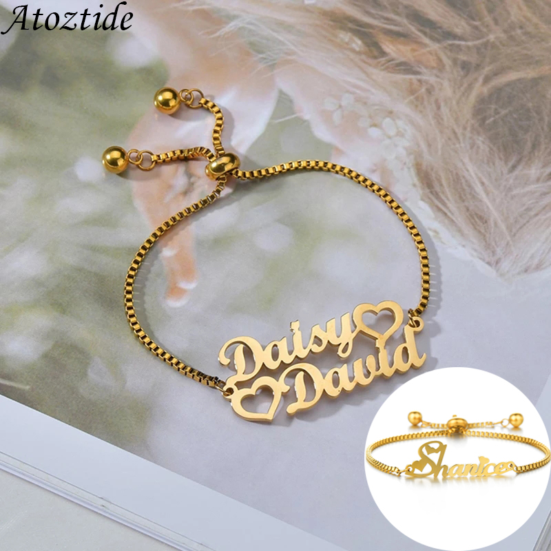 Atoztide pulseira personalizad - Embroidery Charm avaliação e preço