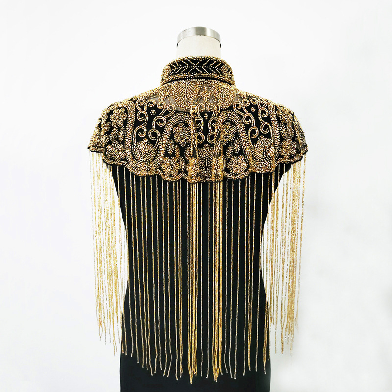 Capa de Ombro Luxuosa Estilo G - Embroidery Beads avaliação e preço