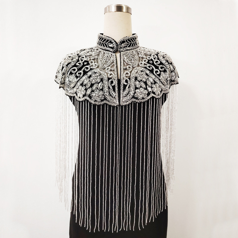 Capa de Ombro Luxuosa Estilo G - Embroidery Beads avaliação e preço