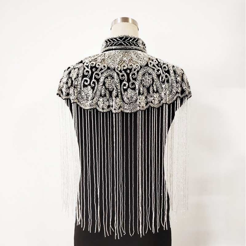 Capa de Ombro Luxuosa Estilo G - Embroidery Beads avaliação e preço