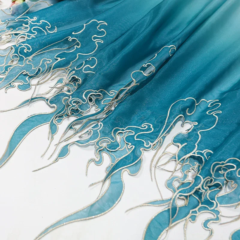 Tecido Gradiente de Folha de L - Embroidery Diy avaliação e preço