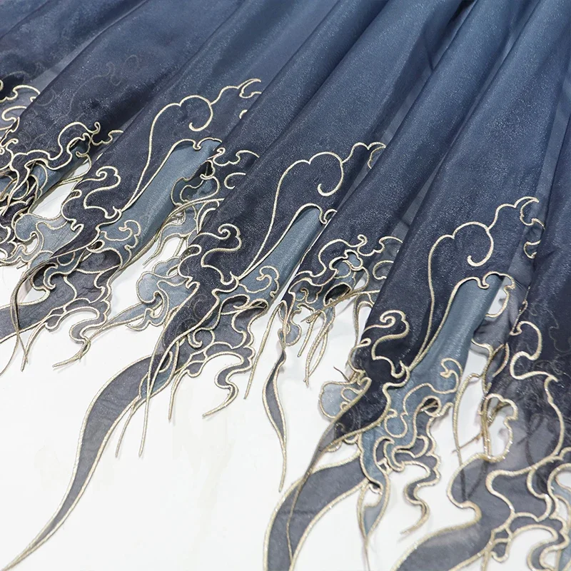 Tecido Gradiente de Folha de L - Embroidery Diy avaliação e preço
