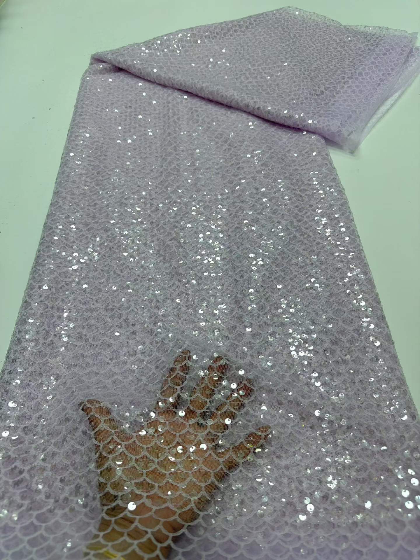 Tecido de Renda Bordada Nigeri - Embroidery Net Dress avaliação e preço