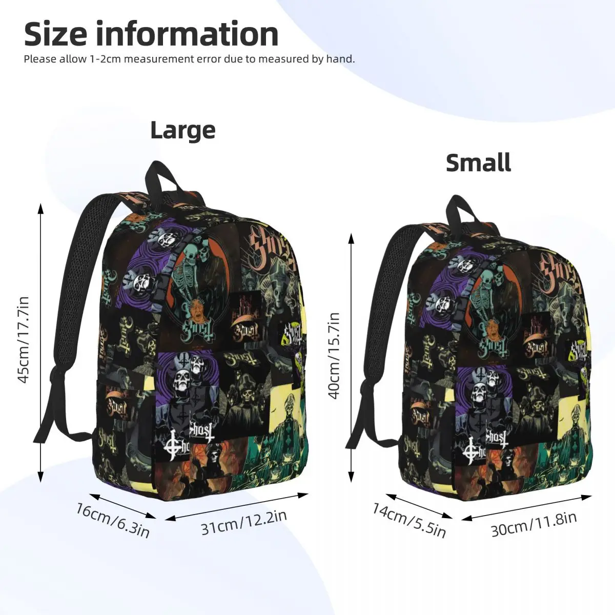 Mochila Personalizada Ghost Ba - Embroidery Xmas Designs avaliação e preço