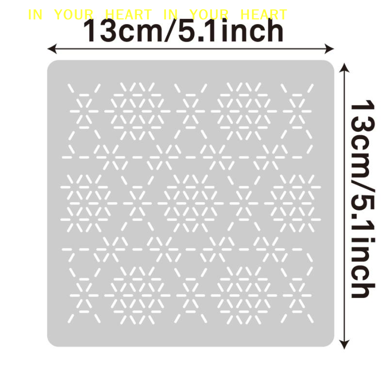 Estêncil Geométrico DIY para P - Embroidery Diy avaliação e preço