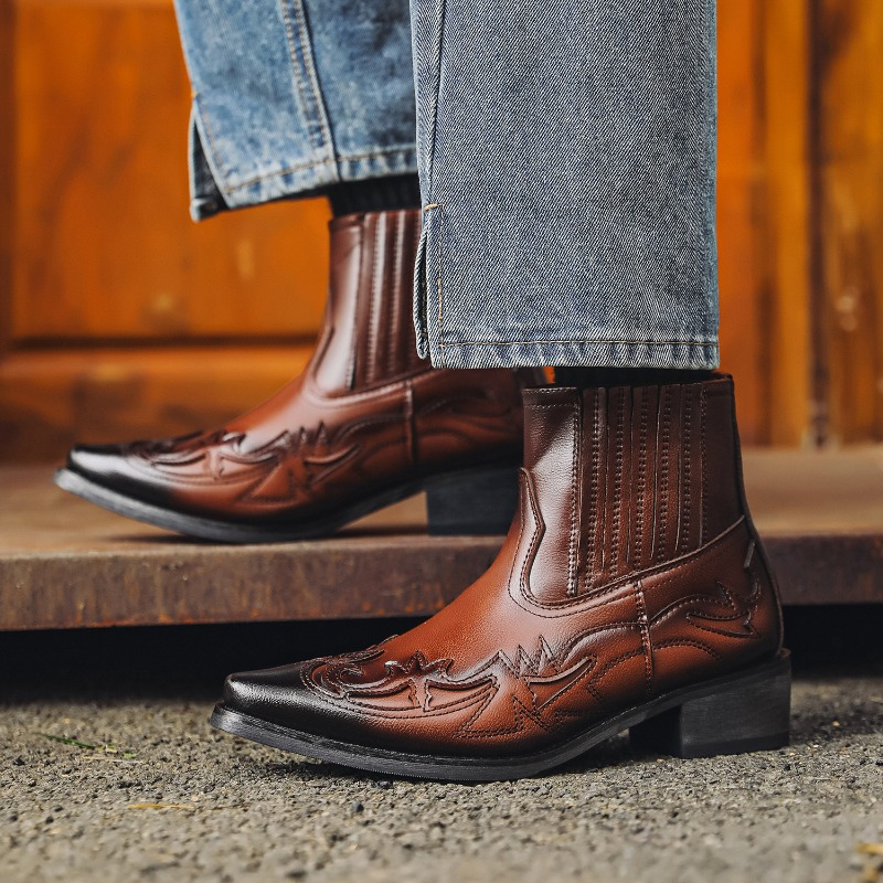 Botas de Cowboy Ocidentais Mas - Embroidery Designer avaliação e preço