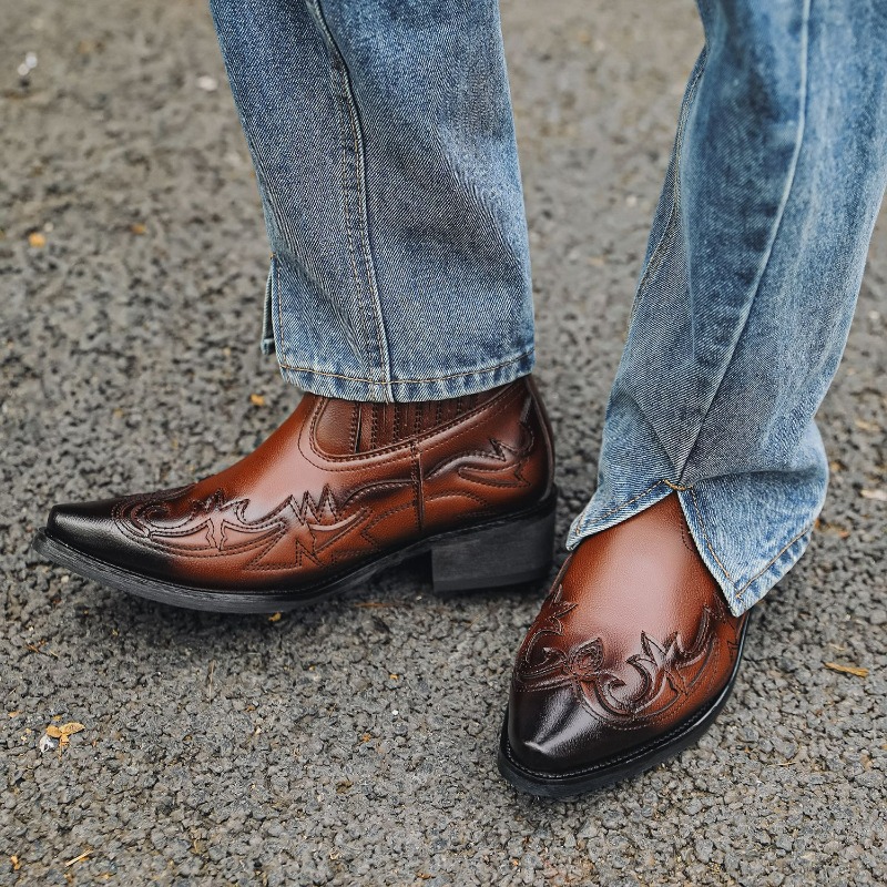 Botas de Cowboy Ocidentais Mas - Embroidery Designer avaliação e preço