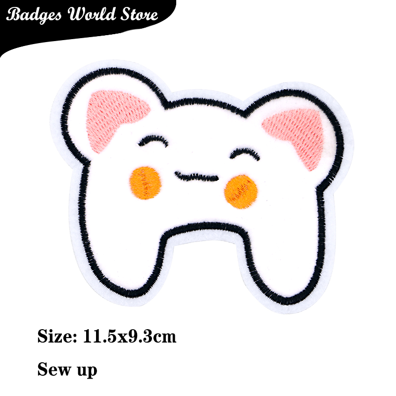 Bonito branco marrom urso ócul - Embroidery Viewer avaliação e preço