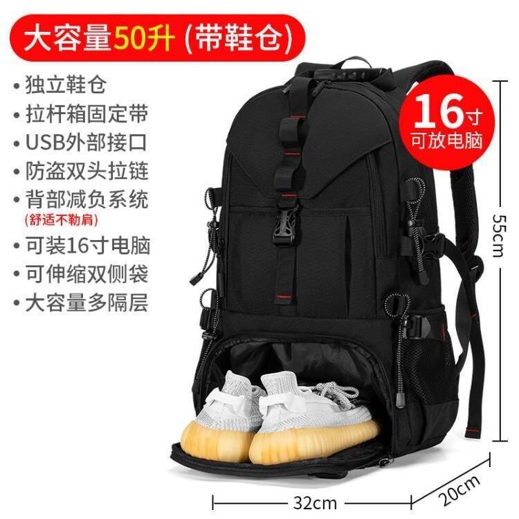 Nova Mochila de Viagem Masculi - Embroidery Beads avaliação e preço