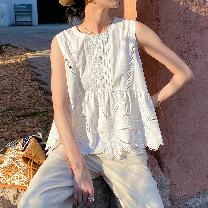 Blusa Feminina Estilo Francês  - Embroidery Uniform avaliação e preço