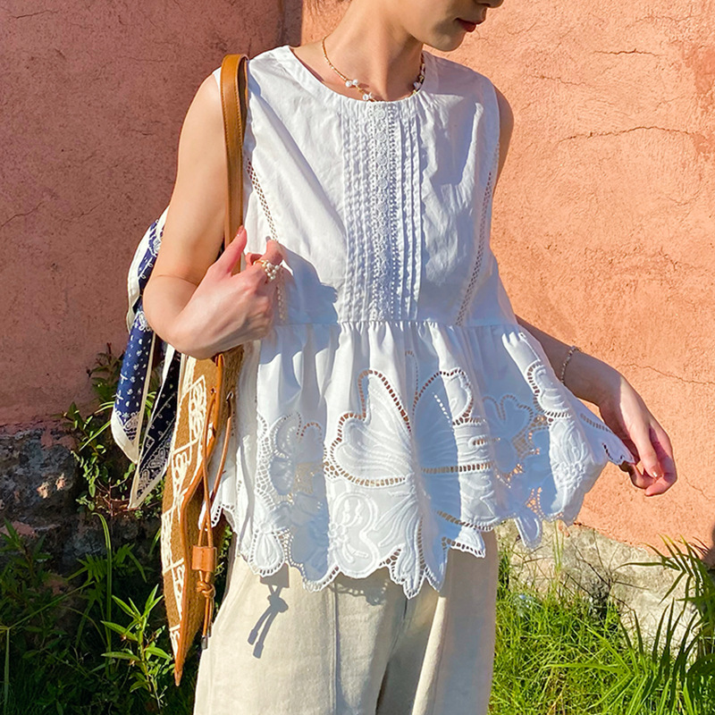 Blusa Feminina Estilo Francês  - Embroidery Uniform avaliação e preço