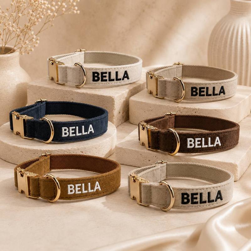 Coleiras Personalizadas Bordad - Embroidery Name Designs avaliação e preço