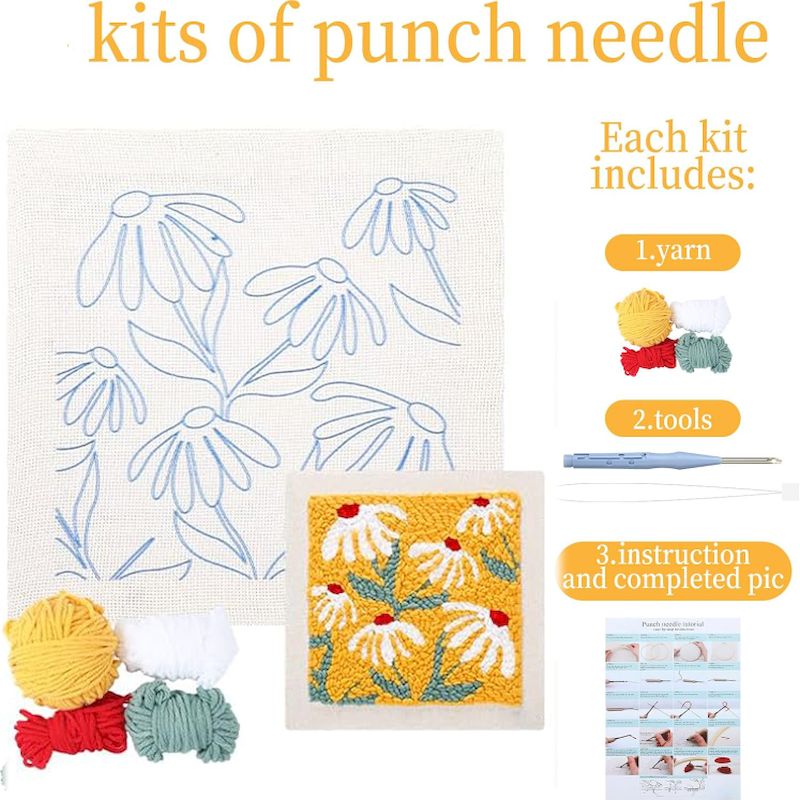 Kit de Bordado com Agulha Mági - Embroidery Xmas Designs avaliação e preço