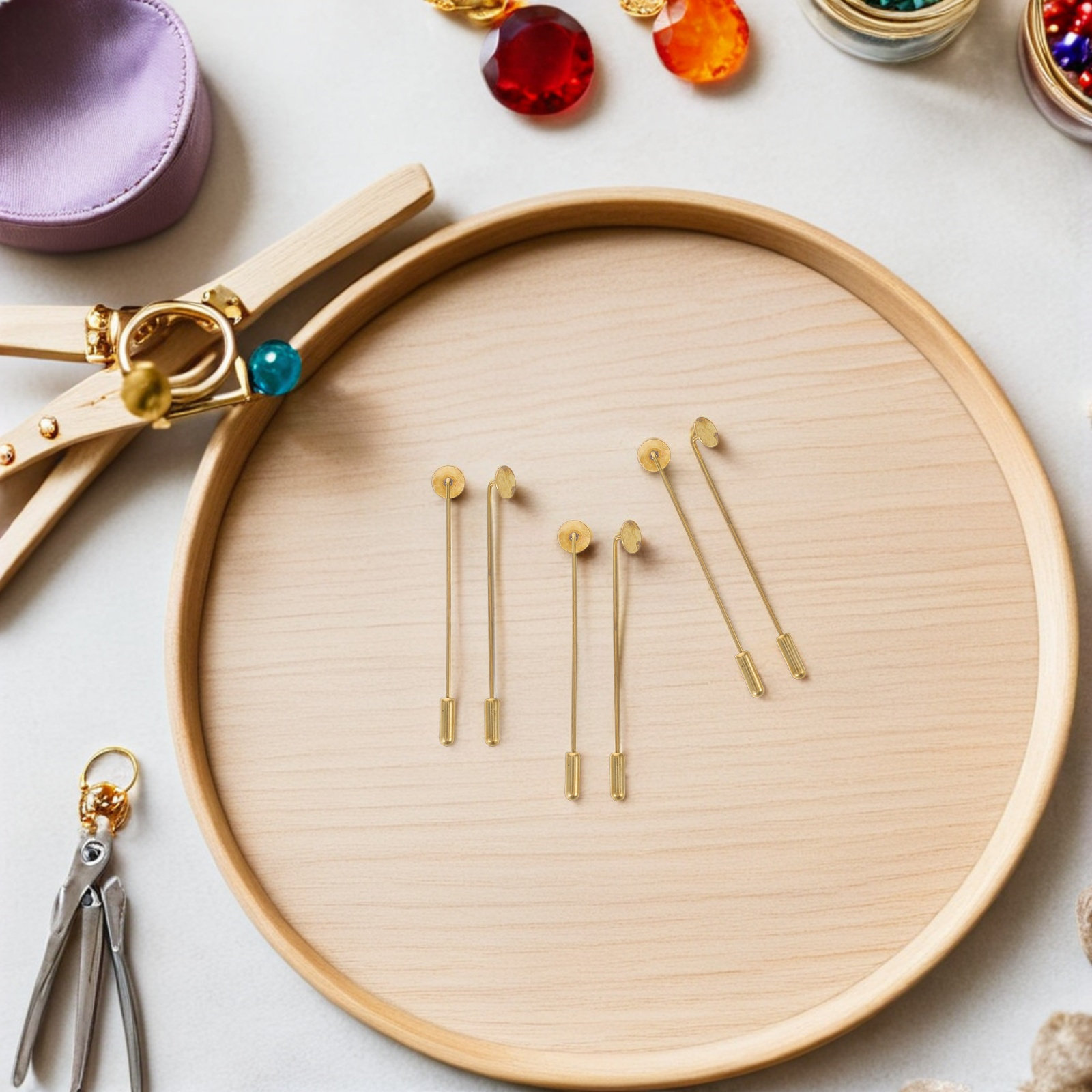 Discos redondos e planos de co - Embroidery Diy avaliação e preço