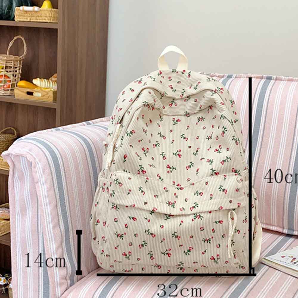 Ins mochila impressa de veludo - Embroidery Name Designs avaliação e preço