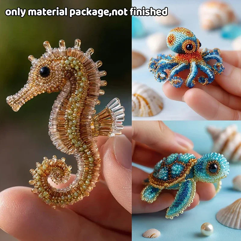 1Set Bead Embroidery Kit Mater - Embroidery Diy avaliação e preço
