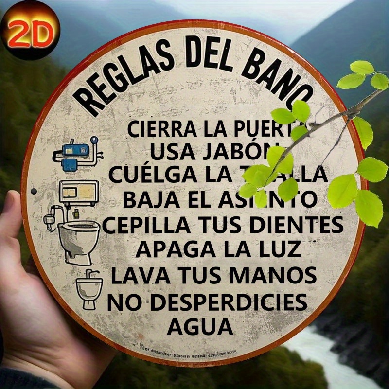 2d plano, 1pc regras de banhei - Embroidery Water avaliação e preço