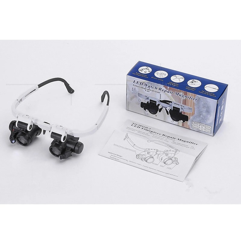 Óculos Lupa de Cabeça com LED  - Embroidery Viewer avaliação e preço