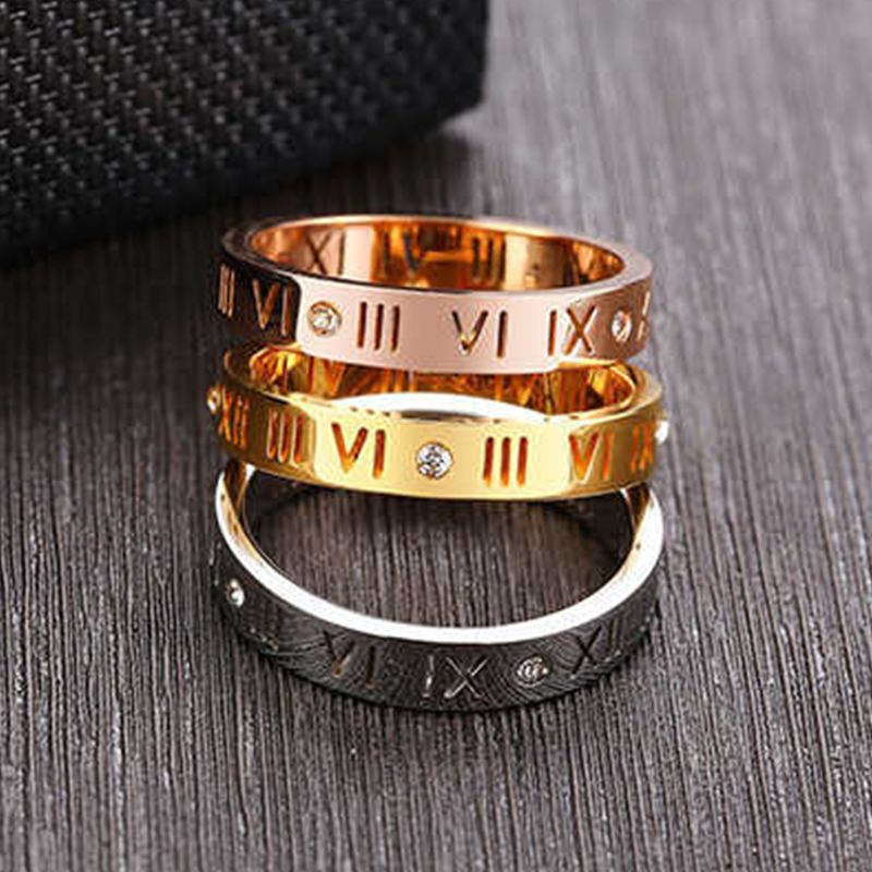 Oco Numeral Romano Anel Aço In - Embroidery Charm avaliação e preço